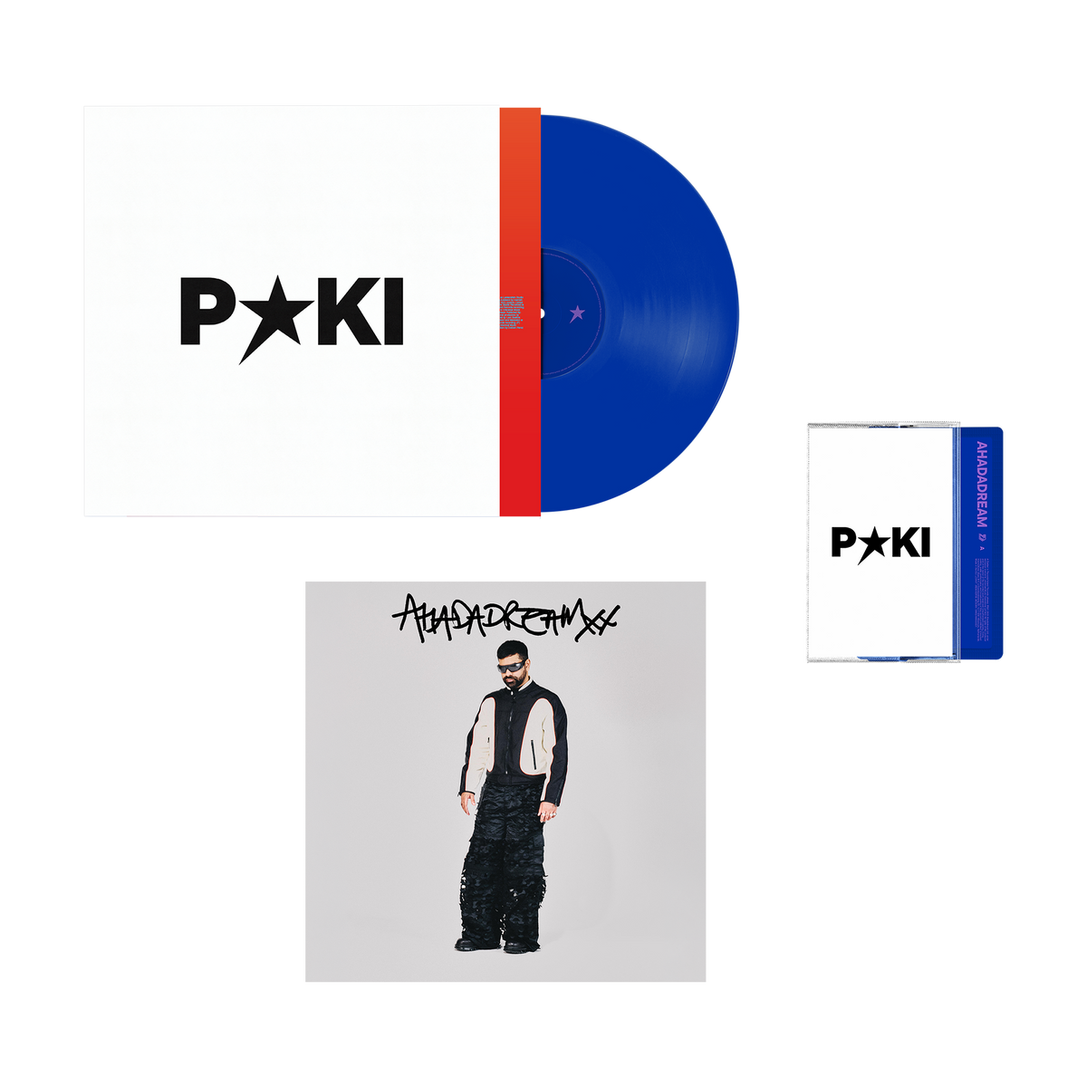 Blue Vinyl + Cassette + Signed Art Card