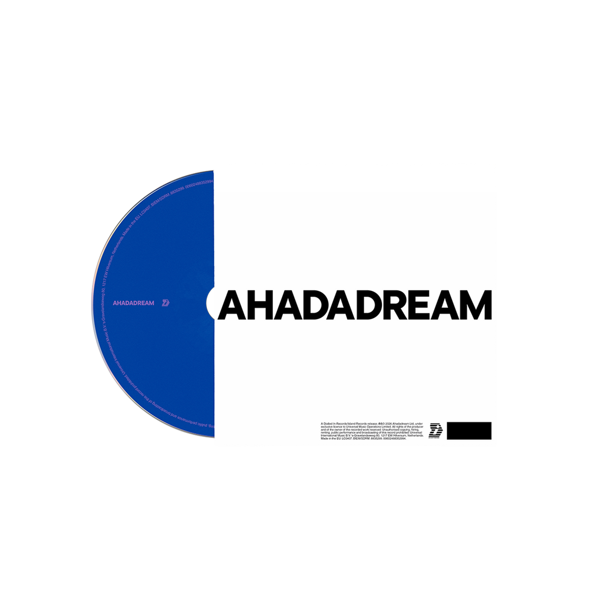 Ahadadream - P*KI - CD