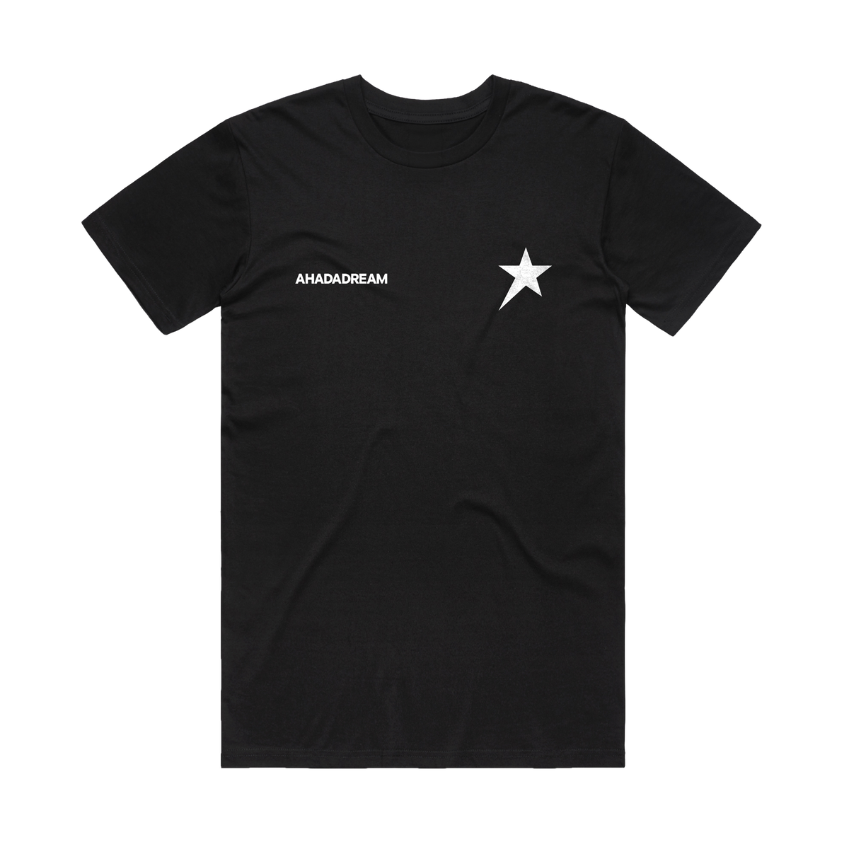 Ahadadream - Black Star Logo T-Shirt